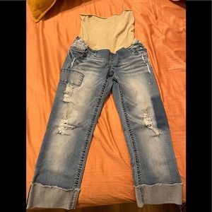 Wallflower Maternity Boyfriends Jeans Size Small